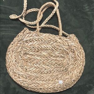 Billabong Natural Woven Tote Bag